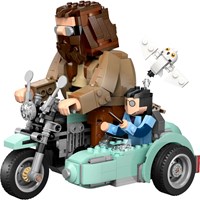LEGO Harry Potter Hagrid en Harry's rit op de motor-2