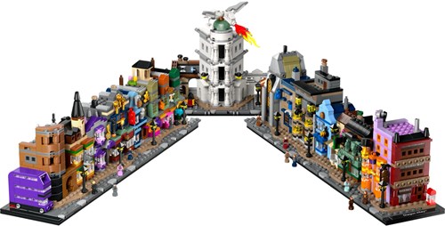 LEGO Harry Potter De Wegisweg tovenaarswinkels-2