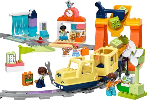 DUPLO Stad Grote interactieve buurttrein-2