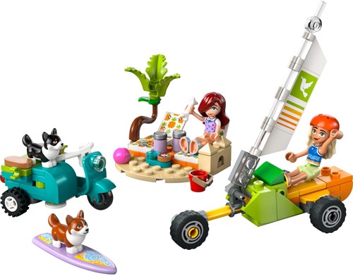 LEGO Friends 42641 Surf- en Scooterplezier met de Honden-2