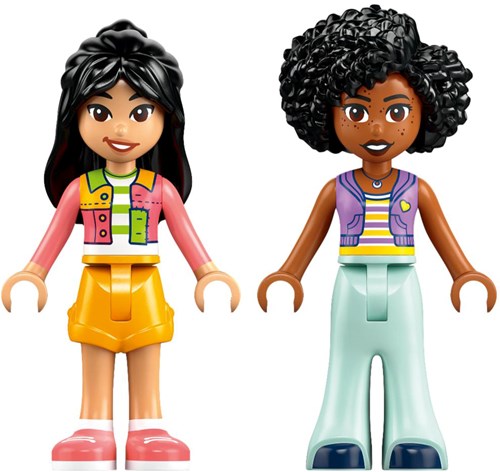 LEGO Friends Suikerspinkraam en scooter-3