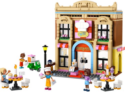 LEGO Friends 42655 Restaurant en Kookschool-2