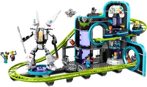 LEGO City 60421 Achtbaan in Robotwereld-2