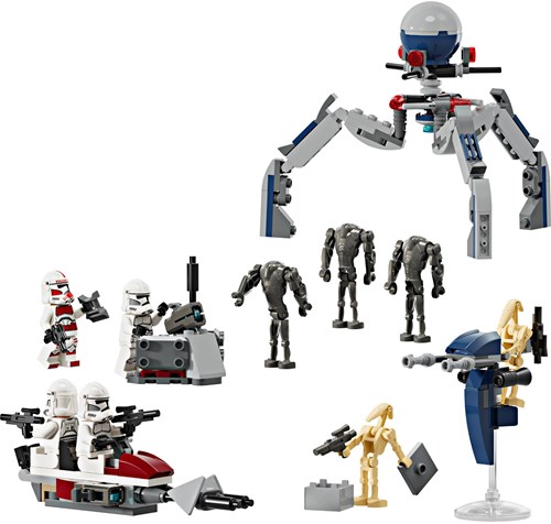 LEGO 75372 Star Wars Clone Trooper & Battle Droid Battle Pack-2
