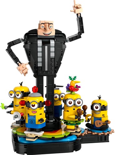 LEGO Despicable Me 75582 Bouwbare Gru en Minions-2