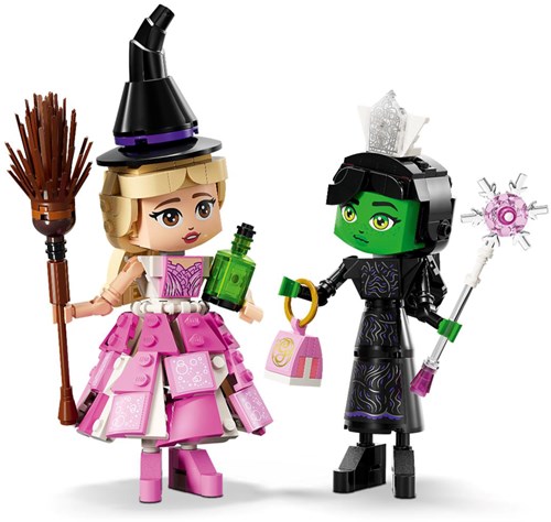 LEGO Wicked Elphaba en Glinda figuren-3