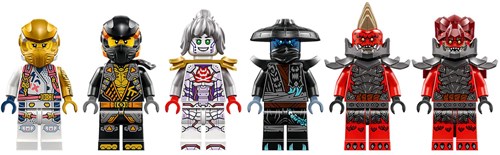 LEGO Ninjago set di costruzione Ultra-Combomech 4-in-1 robot 71834-3