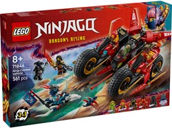 LEGO Ninjago Veicolo da Battaglia Ninja 3-in-1 Set di Costruzione - 71844