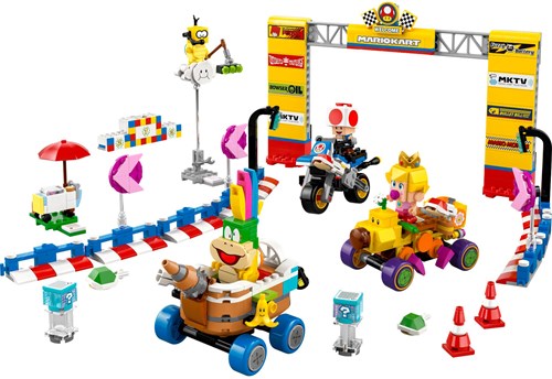 LEGO Super Mario 72036 Mario Kart Baby Peach en Grand Prix Set-2