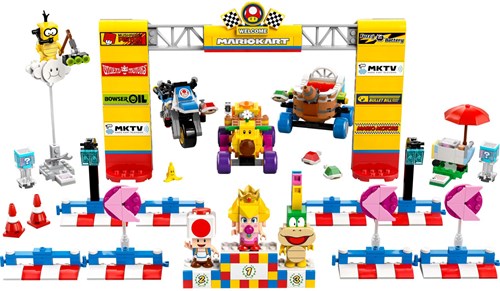 LEGO Super Mario 72036 Mario Kart Baby Peach en Grand Prix Set-3