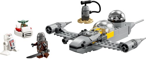 LEGO Star Wars 75410 Mando en Grogu's N-1 Starfighter-2