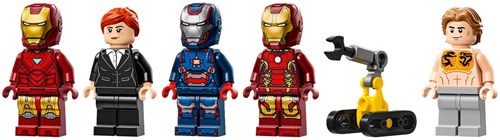 LEGO Super Heroes Iron Mans laboratorium: harnasruimte-3