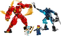 LEGO NINJAGO set costruzioni Kai mech elementale del fuoco 71808 action figure-2