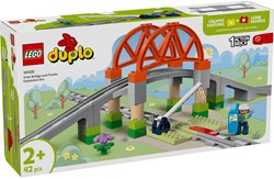 LEGO DUPLO ponte ferroviario e set di espansione binari - gioco di costruzione 10426