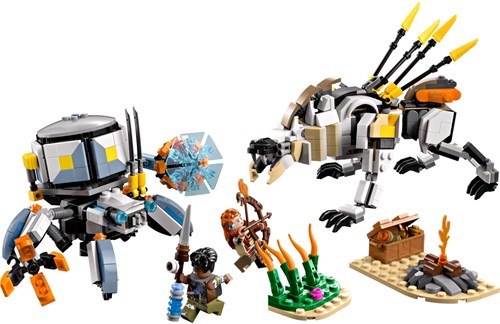 LEGO Horizon 77037 Aloy en Varl vs. Shell-Walker en Sawtooth-2