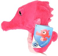 Lobbes peluche cavalluccio marino giocattolo rosa 22cm peluche-2