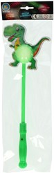 Bastone luminoso dinosauro giocattolo 38cm con effetto luce per bambini