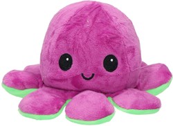 Lobbes peluche polpo giocattolo - Mood Octopus 20cm peluche reversibile