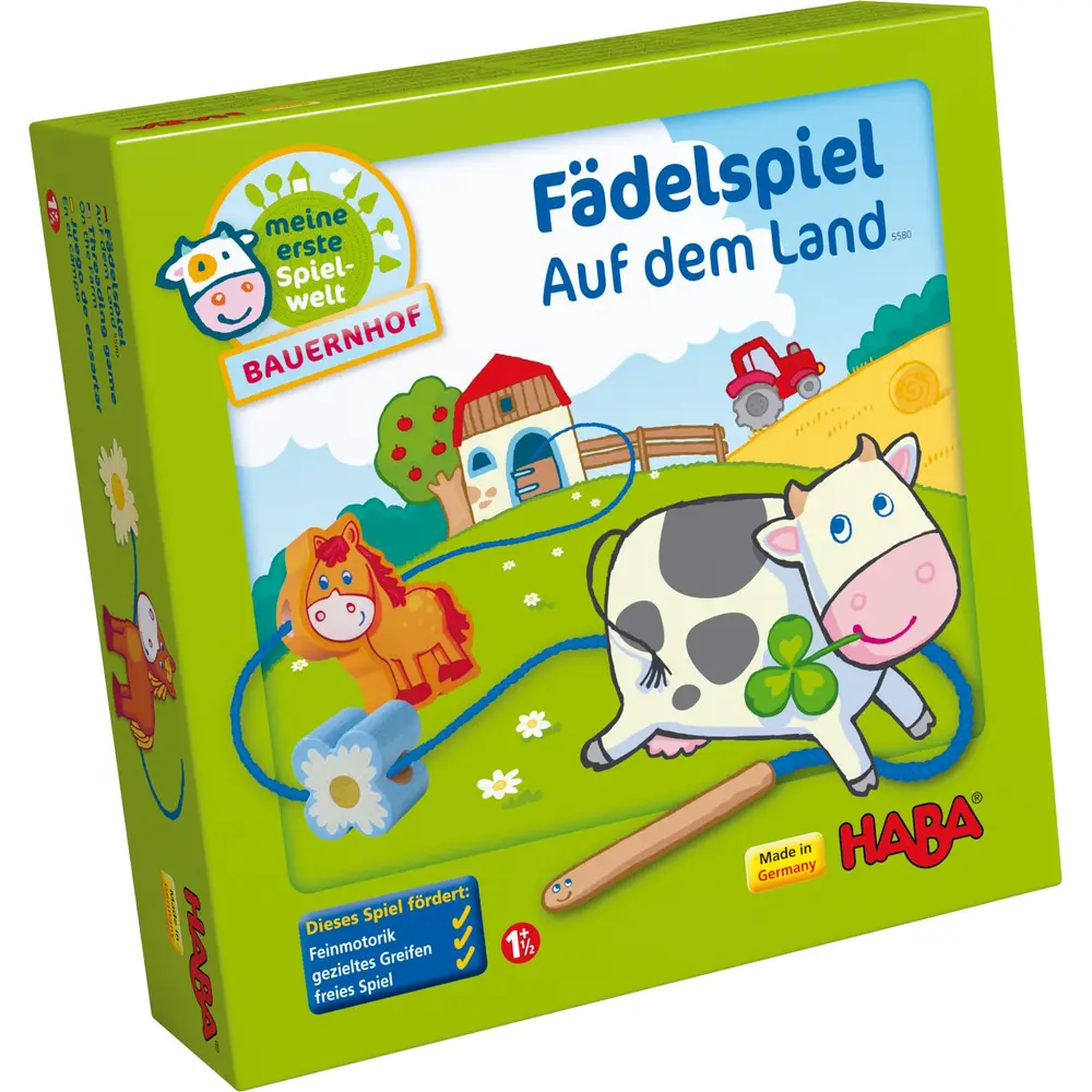 Haba Gioco da infilare In fattoria - giocattolo educativo fattoria