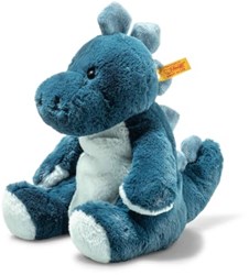 Steiff peluche Light at Night Spott stegosauro peluche - blu - 28 cm