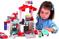 Abrick ospedale con accessori - set di gioco per bambini-3