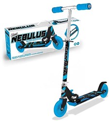 Scooter nero blu - monopattino per bambini e adulti