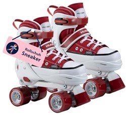 Hudora pattini a rotelle sneaker ambra regolabili misura 36-39 bambini