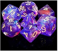Foam Brain Games set di dadi Blue Enchantress per giochi di ruolo