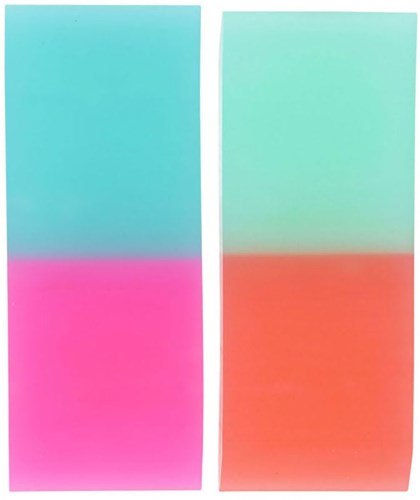 Set di gomme giocattolo colorato per bambini - 2 pezzi multicolore