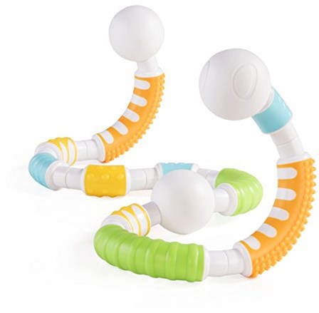 Guidecraft gioco di costruzione magnetico Grippies Curves - set 20 pezzi-2