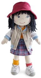 Bambola di stoffa Haba Yuki - bambola coccolosa 30 cm per bambini