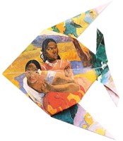 Fridolin giocattolo origami Gauguin pesci cartone creativo-3