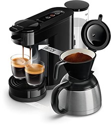 Philips macchina da caffè Senseo Switch HD6592/64 nera filtro 2-in-1