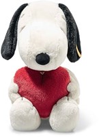 Steiff peluche Snoopy Love pupazzo bianco - 30 cm Peanuts