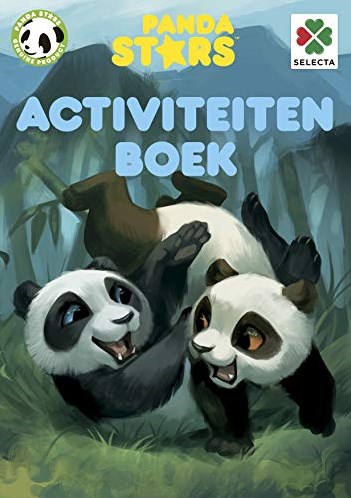 Libro attività Panda Stars per bambini - libro gioco interattivo