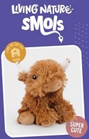 Living Nature peluche SMOLS Highland Cow giocattolo morbido-2