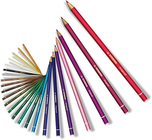 Stabilo matita colorata - Original grigio caldo - precisione e mina resistente-3