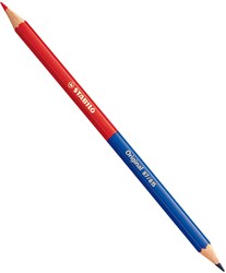 Stabilo matita colorata Original rosso-blu - mina fine, legno FSC