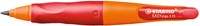 Stabilo matita meccanica ergonomica per bambini destrimani arancione rosso-2
