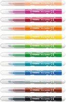 Stabilo pennarello Trio Jumbo con punta extra spessa 3,0 mm - astuccio 12 colori-2