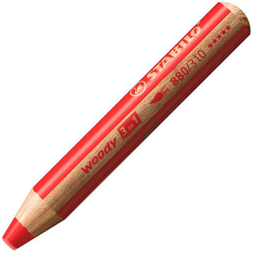 Stabilo matite colorate woody 3 in 1 - ARTY astuccio 6 colori + temperino-2