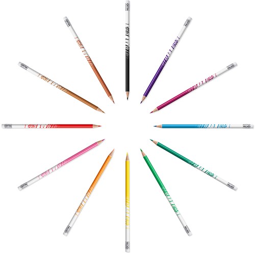 BIC matite colorate cancellabili Kids Evolution 12 pezzi - set colori-3