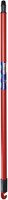 Vileda manico telescopico estensibile 80-140cm plastica rosso