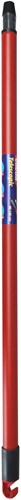Vileda manico telescopico estensibile 80-140cm plastica rosso