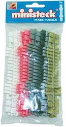 Ministeck strisce colorate set estensione mosaico 9 pezzi plastica