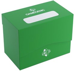 Gamegenic porta carte deck box verde - protegge 80 carte doppia bustina
