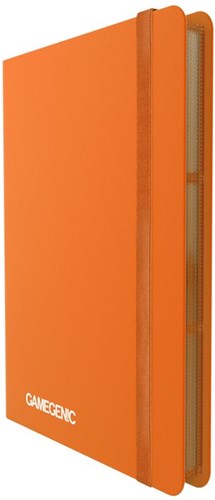 Gamegenic album carte Portfolio 18-Pocket arancione per carte da collezione