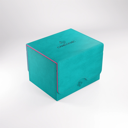 Gamegenic deckbox Sidekick 100+ XL scatola porta carte Teal/Rosa - extra grande