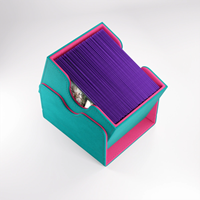 Gamegenic deckbox Sidekick 100+ XL scatola porta carte Teal/Rosa - extra grande-3