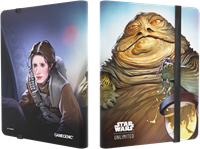 Asmodee album da collezione Star Wars Unlimited 18 tasche Leia Organa/Jabba The Hutt
